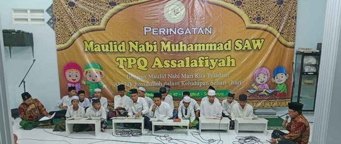 Maulid Nabi Muhammad Panti Asuhan assalafiyah 1